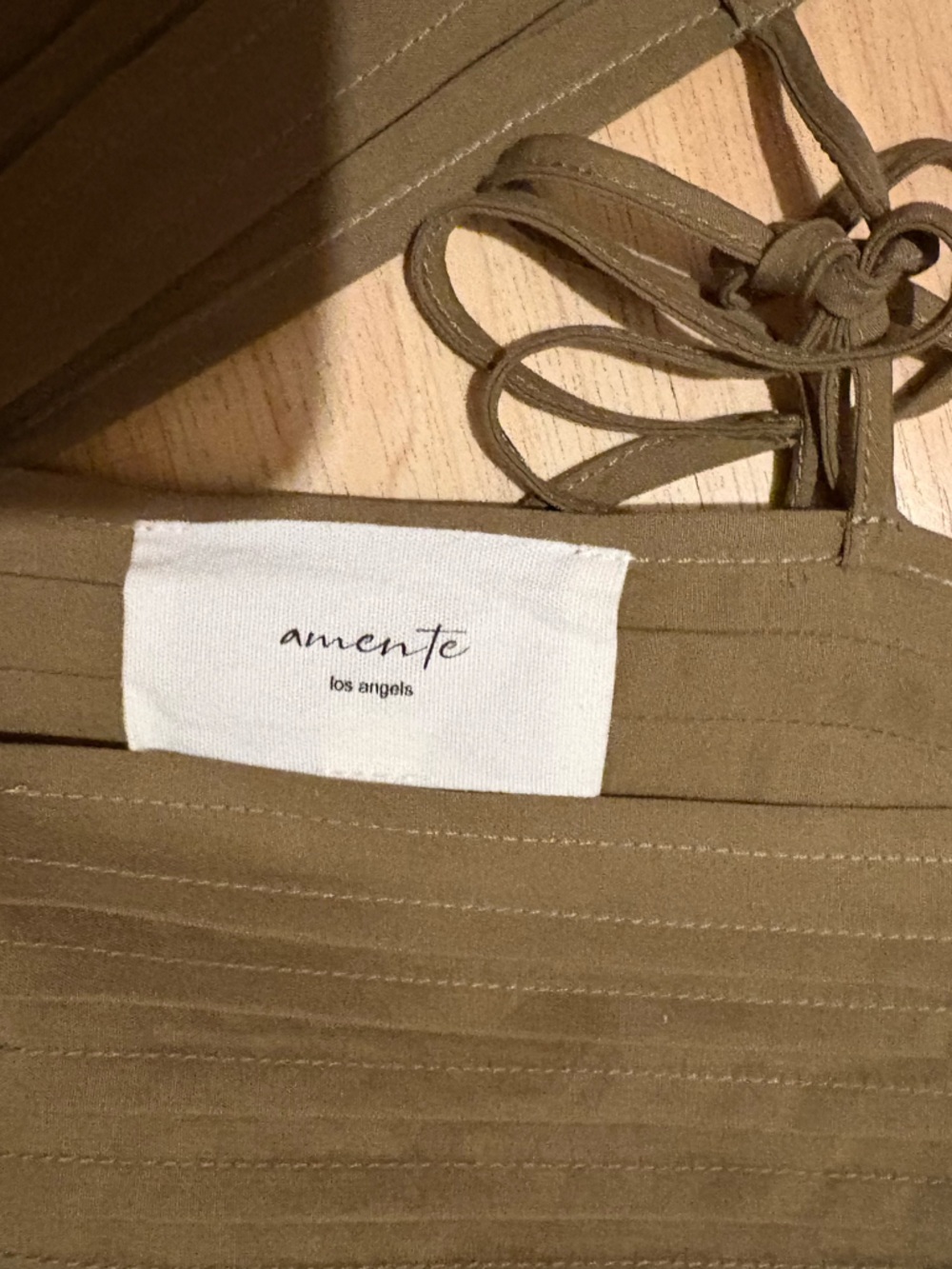 Amente Los Angeles Pin Tucked Midi Dress - Picture 10 of 12